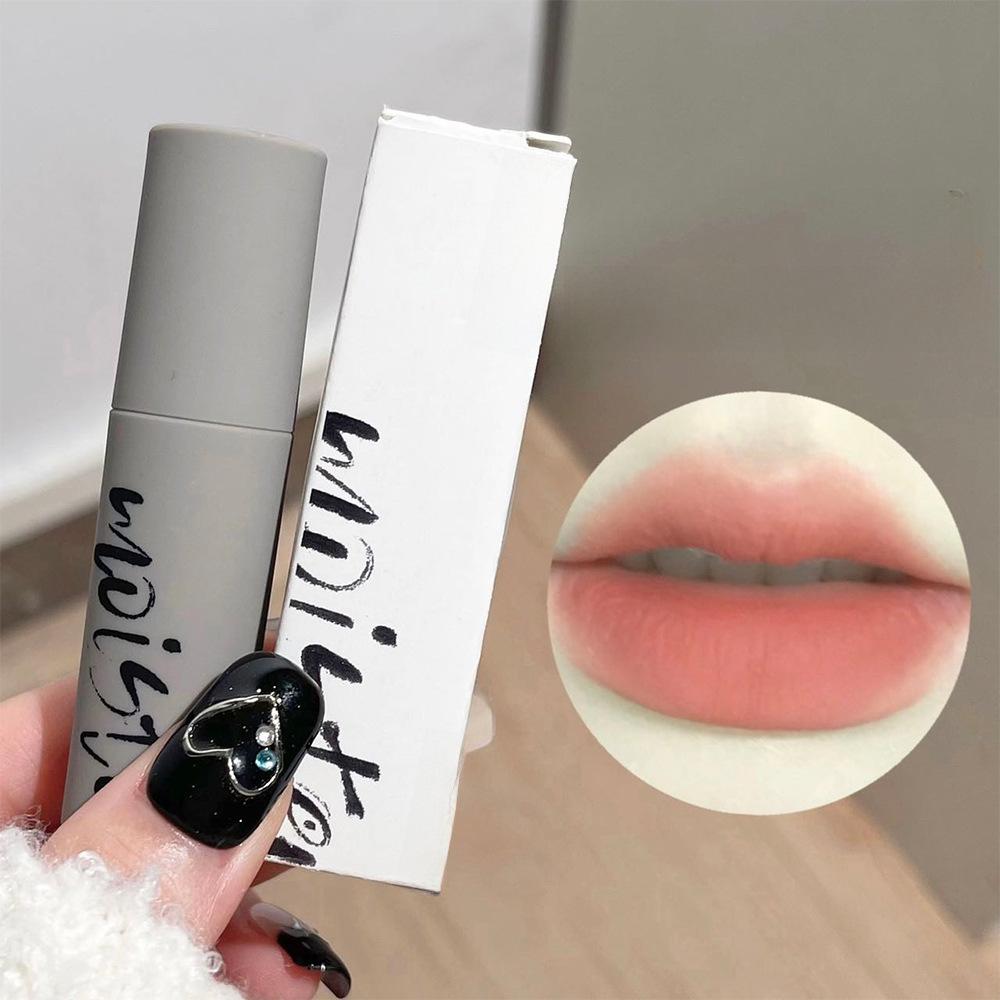 Velvet Matte Lip Glaze Long-Lasting Non-Fade High Pigment Smooth Lipstick for Students Wholesale