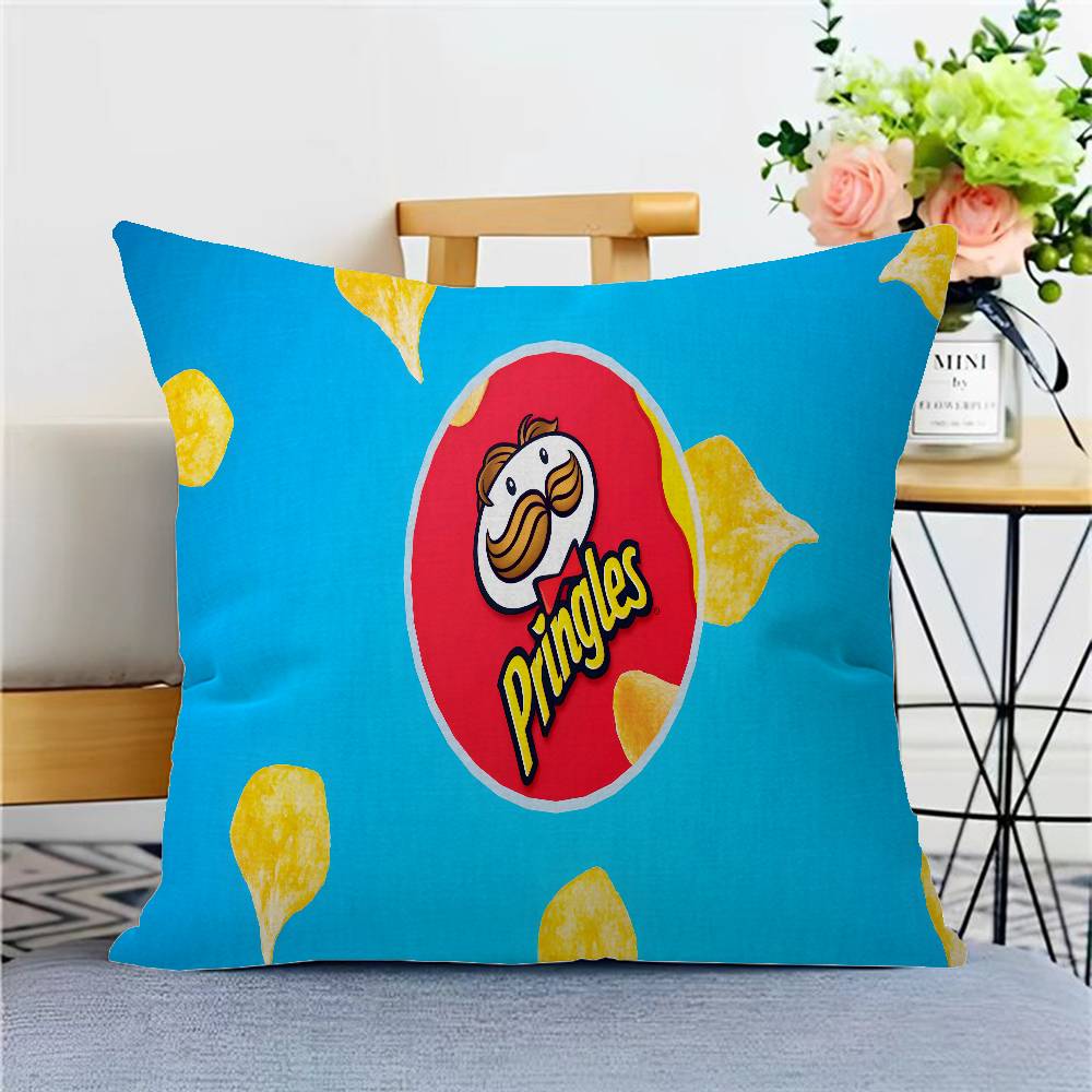 Fashion P-Pringles L-LLC Film Cushion Cover Polyester Sofa Cushions Decorative Throw Pillows Home Decoration Pillowcover