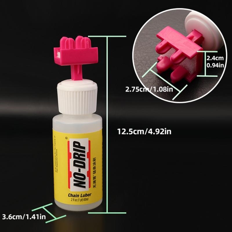Portables Chain Oil Applicators with Ergonomic Handle Greases Lubrication for Mountain and Road Bike