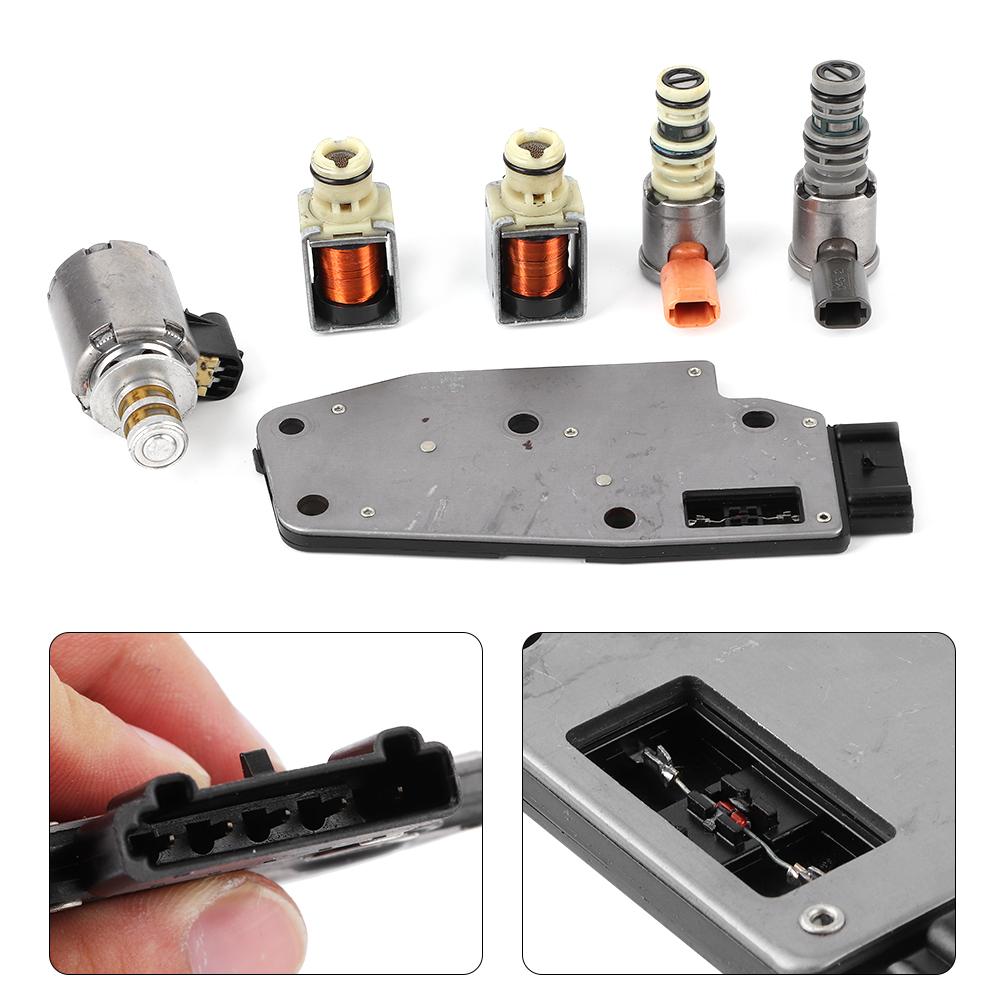 6-teiliges Set Getriebe Hauptmagnetventil-Kit Auto Ersatz 4L60E Passend für GM
