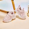 David Bella Children's Sports Shoes Breathable Spring New Style Girls' Running Shoes Anti Slip Big Children's Antibacterial Shoes