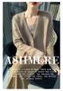Autumn & Winter V-Neck Mink Velvet Women's Knit Cardigan - Loose, Slimming, Marled Yarn Sweater Top, Fashionable Outerwear