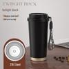 Premium 316 Stainless Steel Dual-Drink Insulated Travel Tumbler