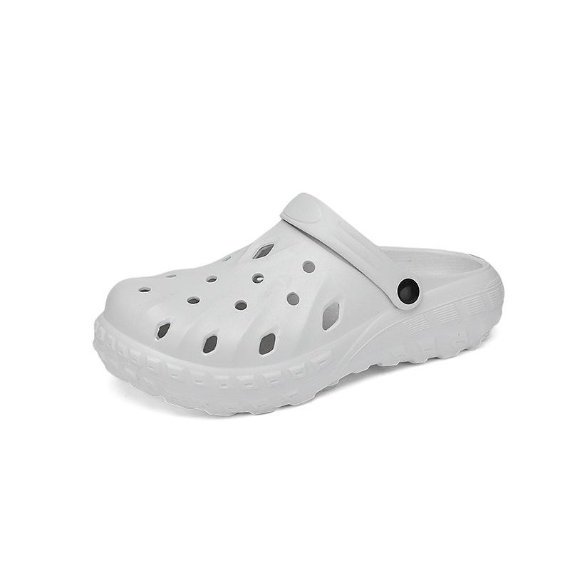 Men s and Women s Closed Toe Garden Beach Sandals - Summer Style 40-41 белый