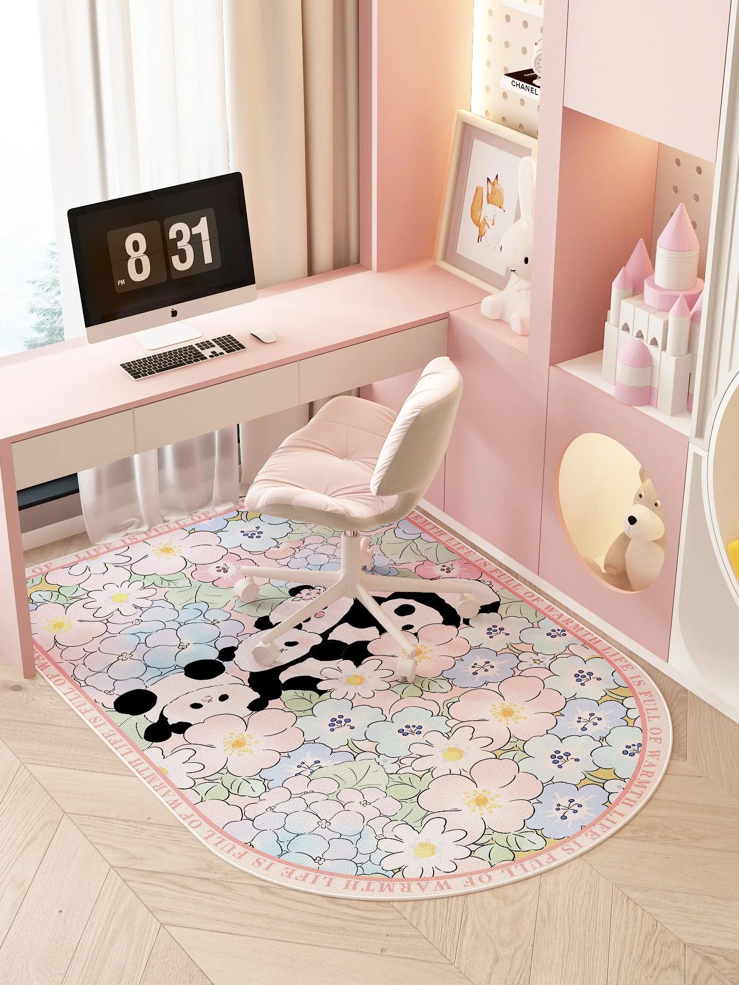 

Кабинет Спальня Дом Ковер Стул Нескользящий Напольный Коврик Бежевый Полосатый Ковер Гостиная Вращающиеся Стулья Основа из ТПР Противоскользящие Коврики 50x80cm (19x31inch)