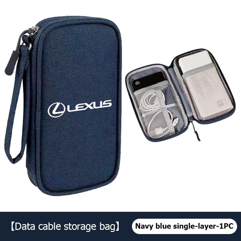

For Lexus Portable Car driver s license Cable Gadget Card Pouch keys Storage Bag RX 300 400 460 UX 200 NX LX LS GS 330 IS 250