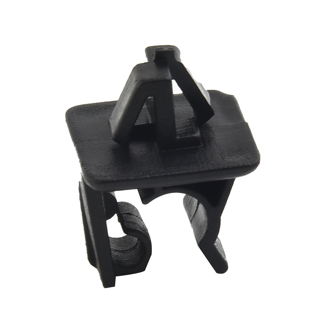 Hood Bonnet Clips Plastic Prop Stay Black Clip Clamp