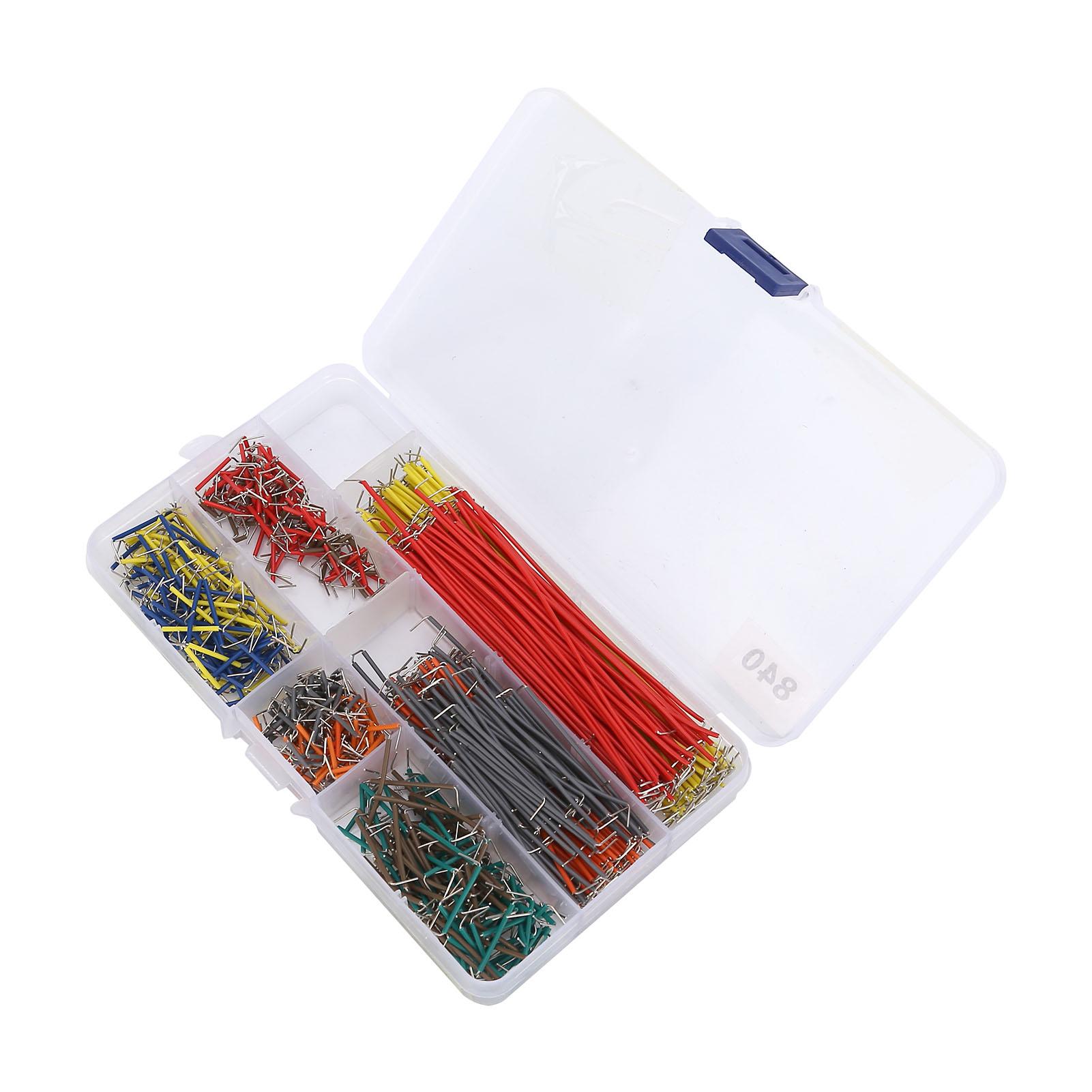 

840 шт. Гнучка перемичка без спаювання макетної плати Комплект проводів розширення. Електронний компонент