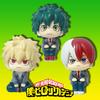 10cm My Hero Academia Cute Ver. Midoriya All Might Bakugou So Ochaco Look Up PVC Action Figure Boku No Hero Gift Doll Model