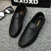 Summer New Men's Loafers Comfortable Flat Casual Shoes Men Breathable Slip-On Soft Leather Driving Shoes 2025