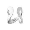 Ring SILVER925 Made in Japan Free Size Accessory Simple Unisex Silver Simple KLON RING INFINITY LARGE Women's Men's