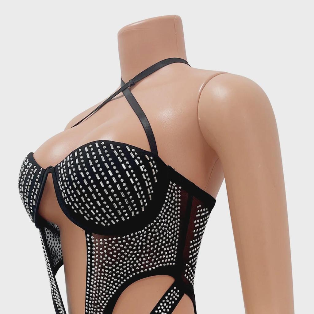 Robe sexy irrégulière découpée pour femme, style européen et américain, pour boîte de nuit et mondanités - Nouvelle arrivée d'été