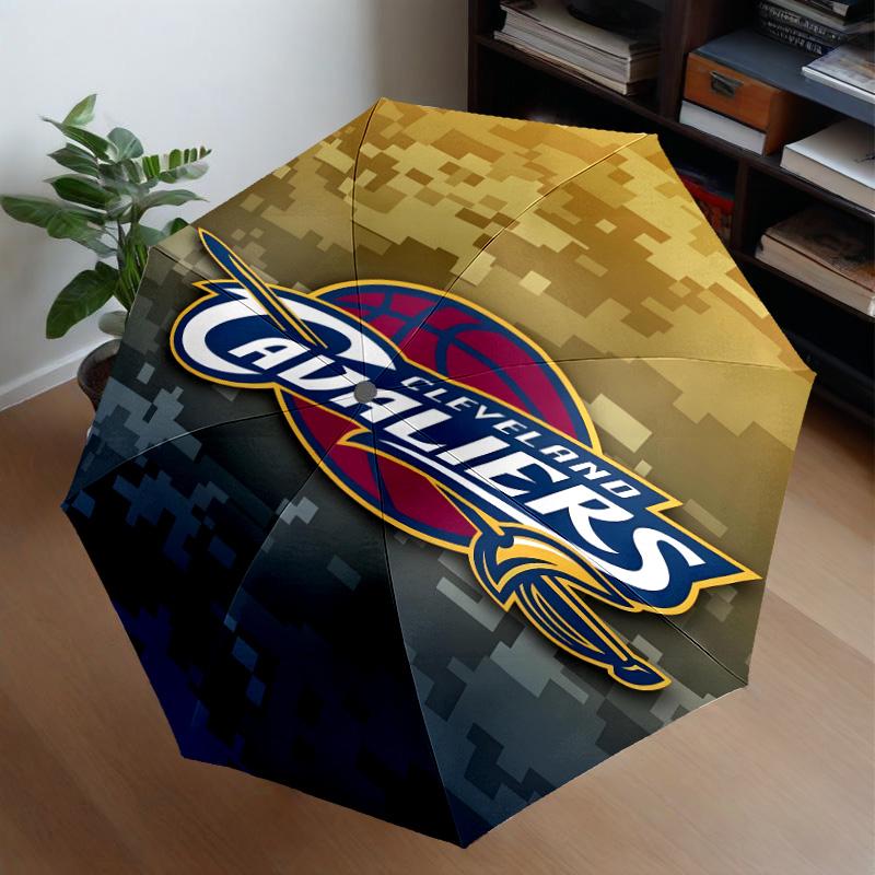 Cleveland football Umbrella 8-Frame for Travel, Camping, Casual Lightweight Portable Umbrella, Essential for Every Family Holidays Gift