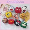 Adorable Children's Cartoon Crossbody Bag Soft Pu Leather Small Purse Cute Coin Pouch