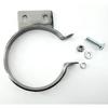 5" Chorme Mount Bracket Clamp for Peterbilt Exhaust Stack 379 359 1987-1993 Silver Replaces# 10294