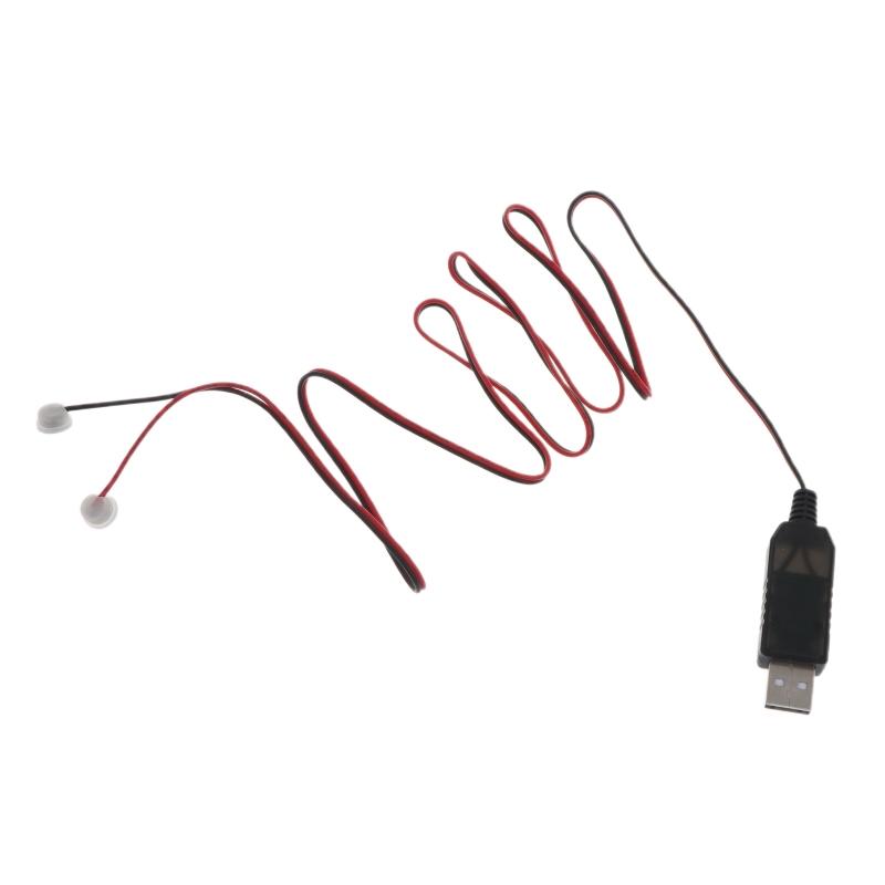 Rechargeable Lithium Battery USB Charging Cable Durable Universal 100cm Magnetic Charger Wire for 3.7V 14500 Battery