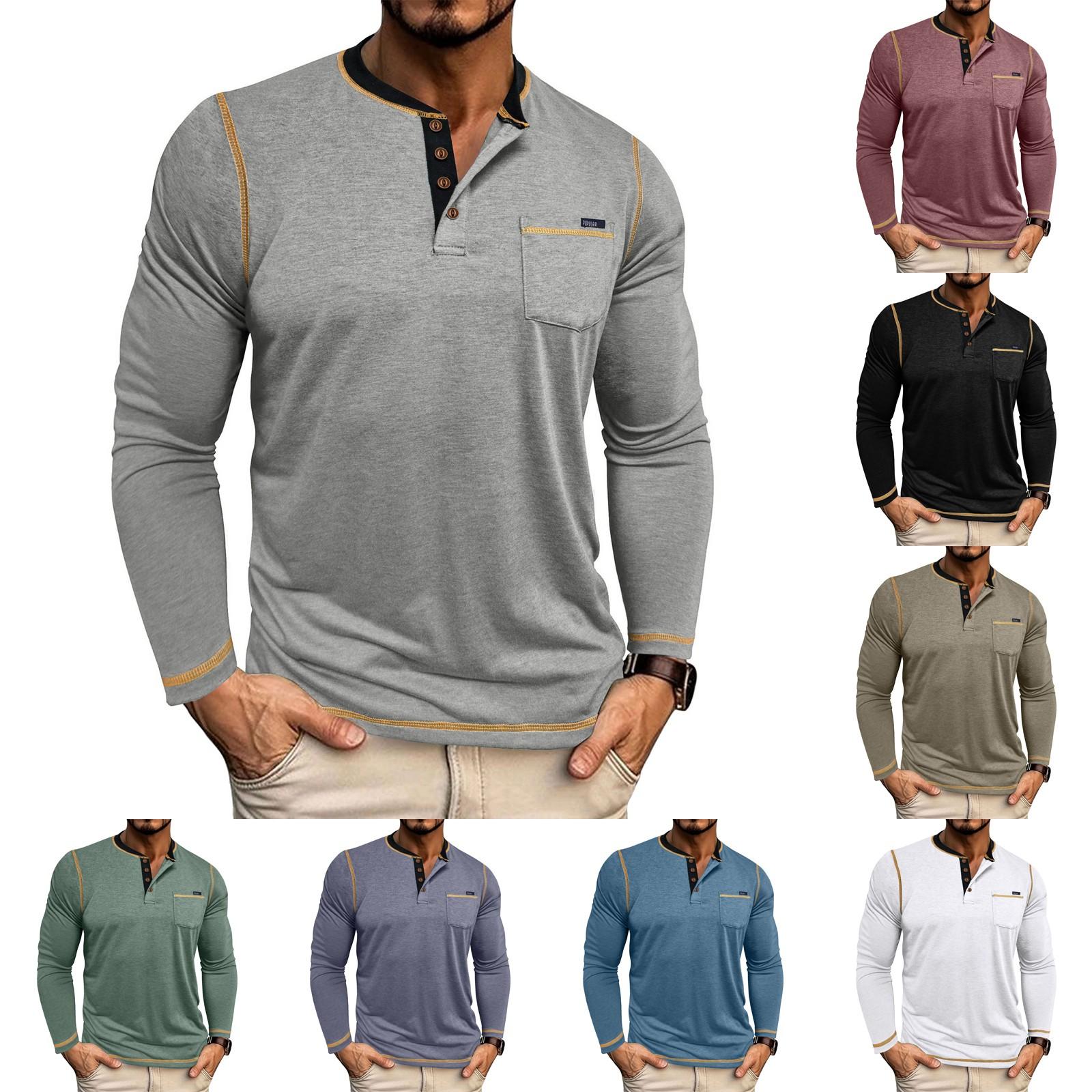 

Men s Loose Casual Long-sleeved Lapel Zip-up Hoodie L чорний