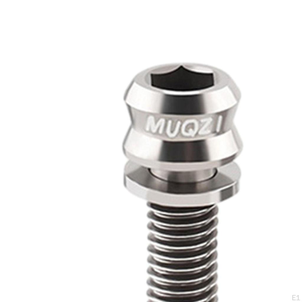 2 Set Bicycle Carbon Nuts, Durable Premium Mounting Accessories for Mountain Bikes