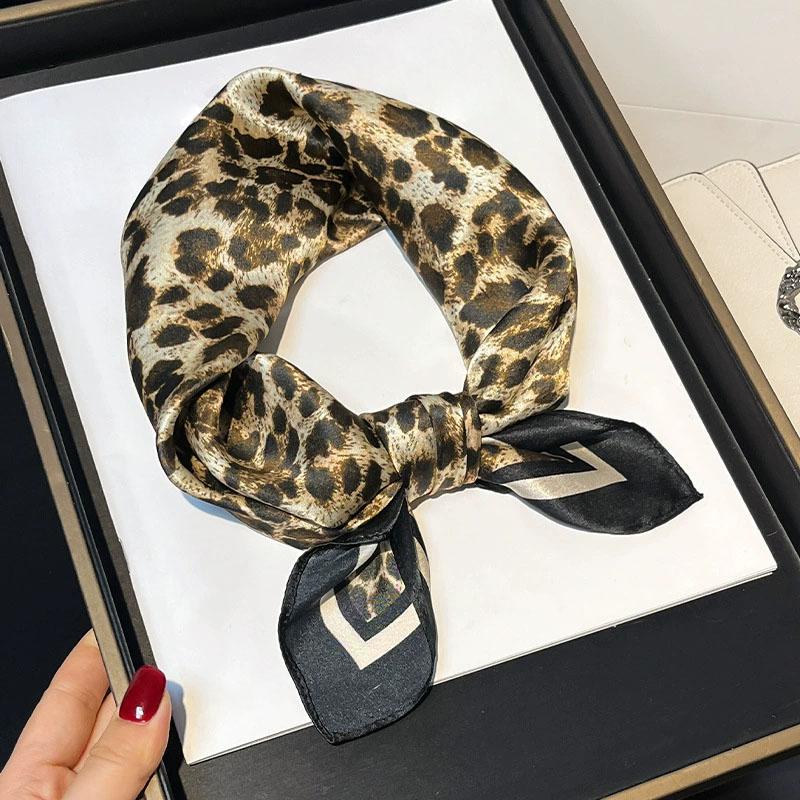 New 100% Natural Real Silk Scarf Fashion Women Summer Beach Small 53*53cm Neck Scarves Shawl Bandana Hijab Pashmina Poncho 2026