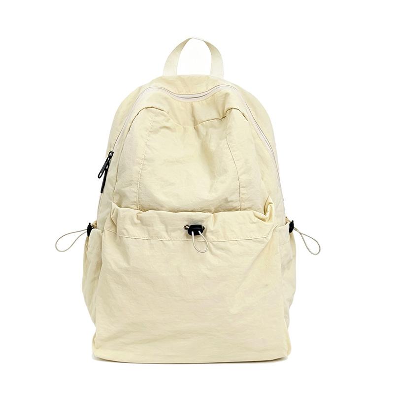 Schoolbag Wholesale Backpack Women's New Fashion Lightweight Storage Travel Bag Large Capacity Versatile Nylon Cloth Anti-splashing Backpack