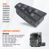 OE 20752918 21543897 Master Power Electric Window Lifter Regulator Button Control Switch For VOLVO Truck FH12 FM12 FM9 FH FM VNL