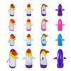 Fashion Flexible Stable Easy To Inflate Children Adult Animal Blow Up Tumbler Home Decor Penguin