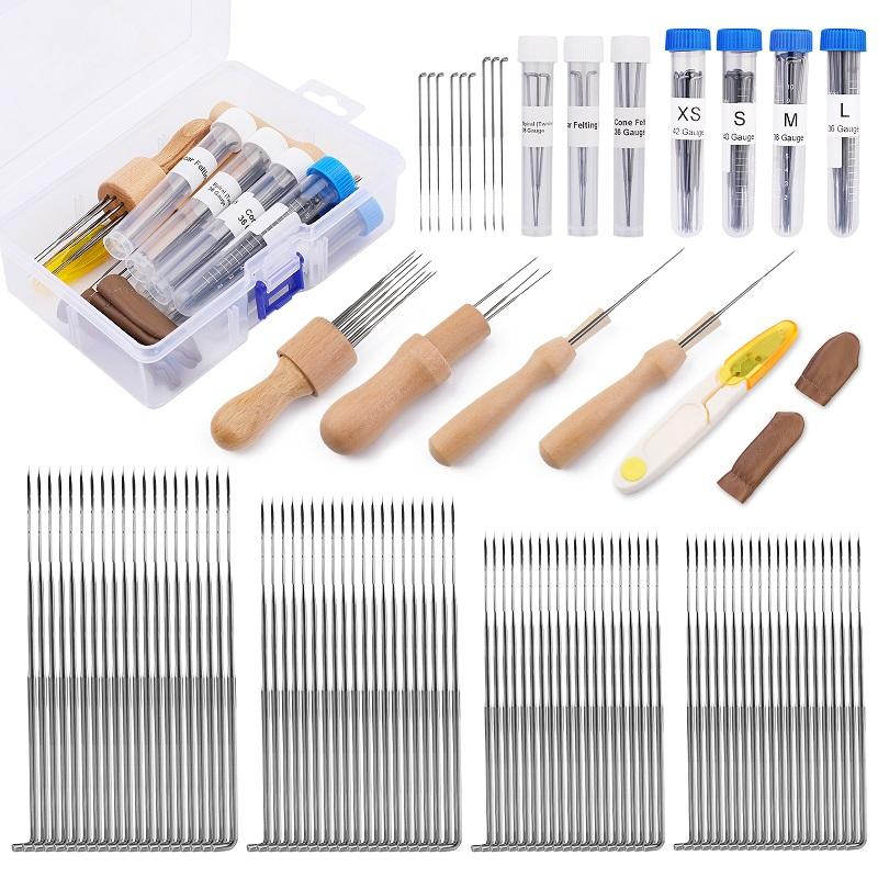 

Набор для валяния для начинающих Иглы для валяния для сухого валяния 104 Иглы для валяния для начинающих Иглы для валяния из шерсти