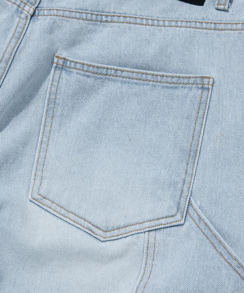 Seuweideu Carpenter Denim Shorts [Light Blue]