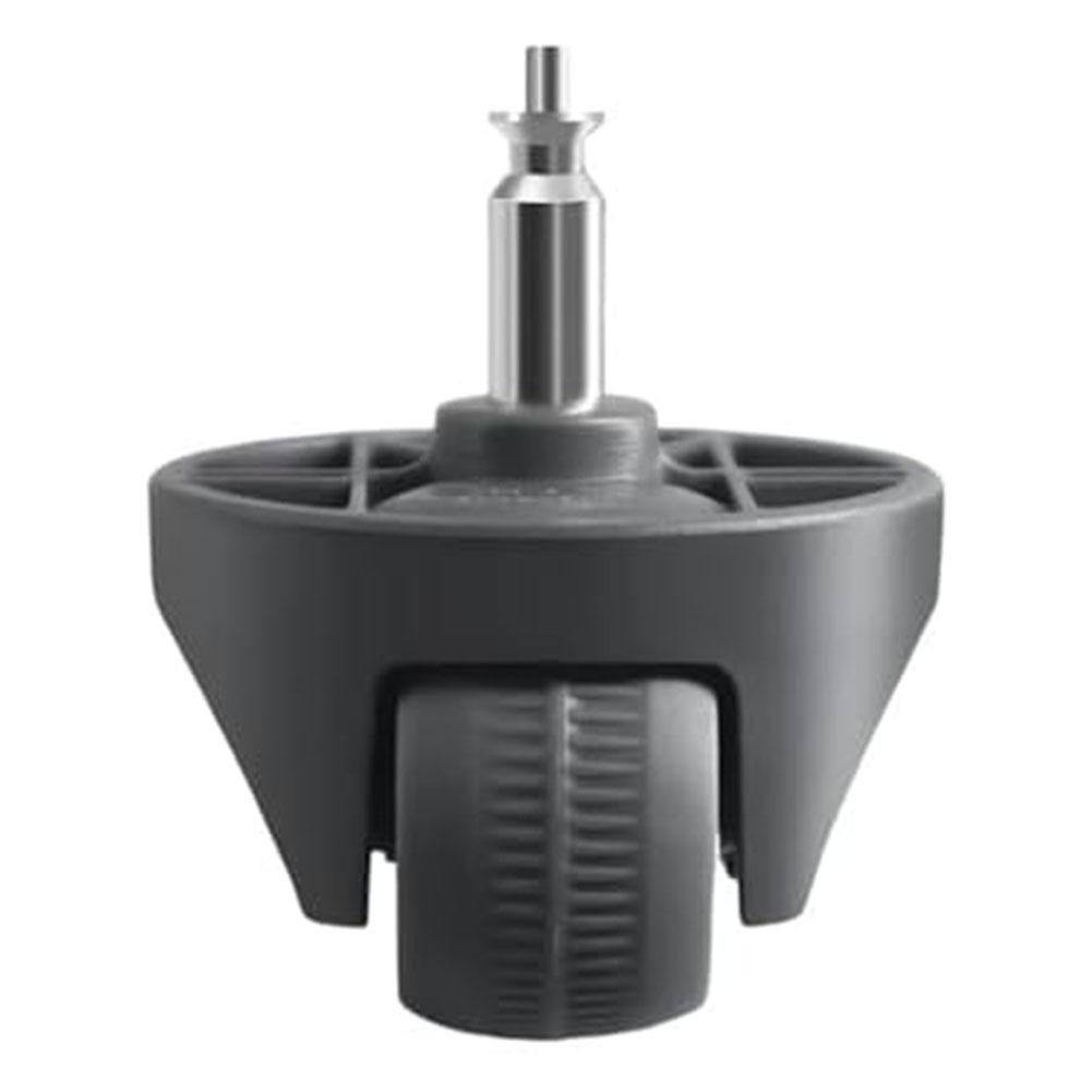 Front Wheel Assembly Replacement Castor Wheel Home Cleaning Use Black Detergent Compatible With Multiple Models