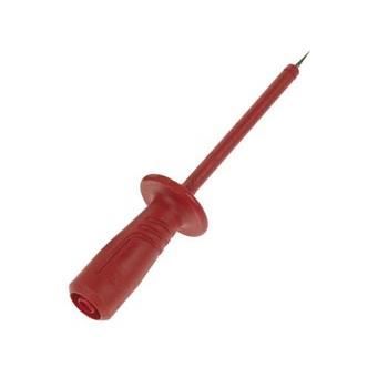 Sonde de test - Velleman - PRUEF2600 RED - Élastique - Manchon isolant - 4mm sécurité