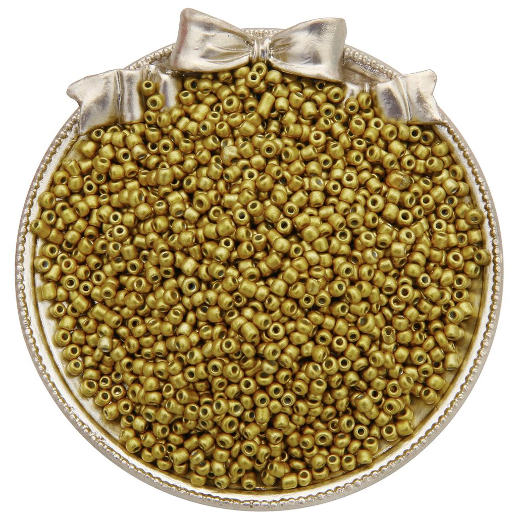 450G Perlemorsmaling Frøperler Glassperler Sjarm Tsjekkiske Småperler DIY Øredobb Armbånd Halskjede For Smykkefremstilling Tilbehør