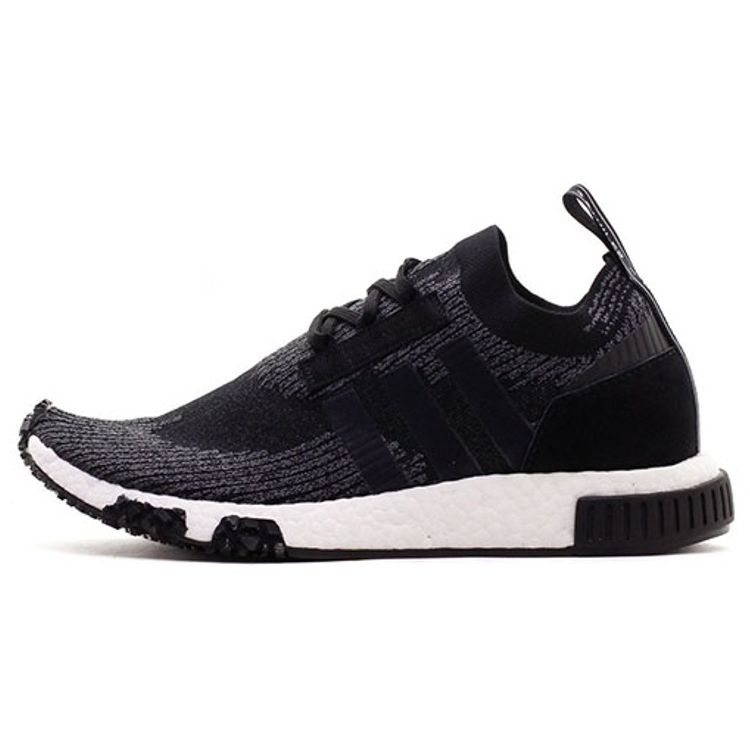 

Черные кроссовки унисекс adidas NMD_Racer Core Grey-Five Ftwr-White AQ0949