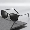Nouvelles Lunettes de Soleil Presbytie Anti-Lumière Bleue Cadre Carré Rétro Lunettes d'Extérieur Haute Définition avec Dioptries Plus