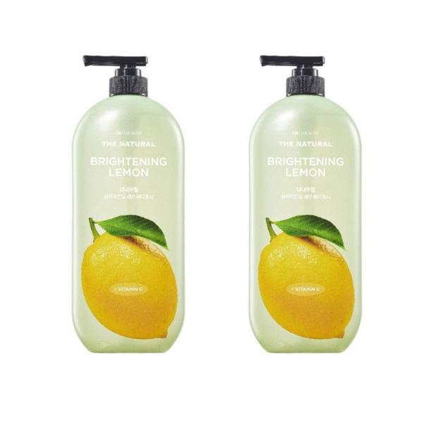 On The Body The Natural Bright Body Wash Lemon 900g x 2 Packs One thing