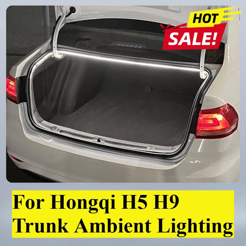 

Trunk Light Ambient Lighting Flowing Welcome Lights Trunk Illumination Damage-Free Plug-and-Play tallation For Hongqi H5 H9 White Full Lasting