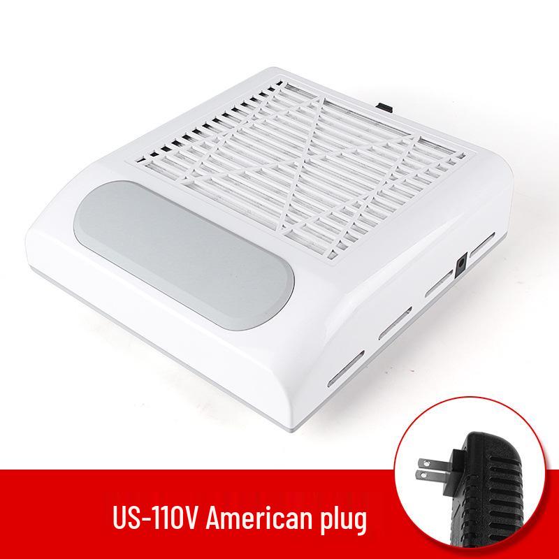 Japanese-Style Nail Vacuum Cleaner with Adjustable Speed, 80W, Includes Filter and Hand Pad