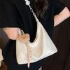 Bag Women's High-value Underarm Bag 2025 Summer New Dumpling Bag Fashionable and Simple Tote Shoulder Messenger Bag