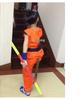 Halloween Dragon Ball Master Roshi & Goku Parent-Child Costume Set
