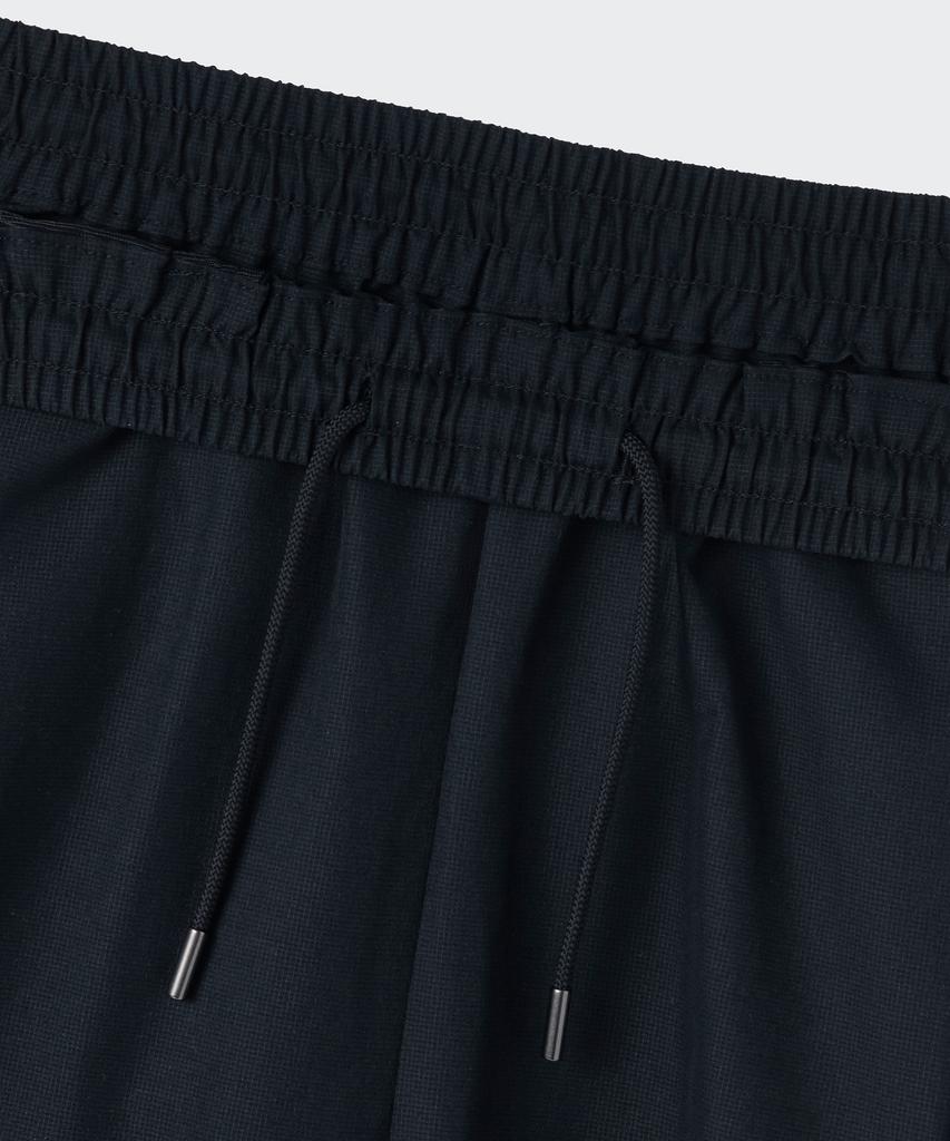 Musinsa Standard Airy Dot Wide Elastic Waist Pants [Navy]