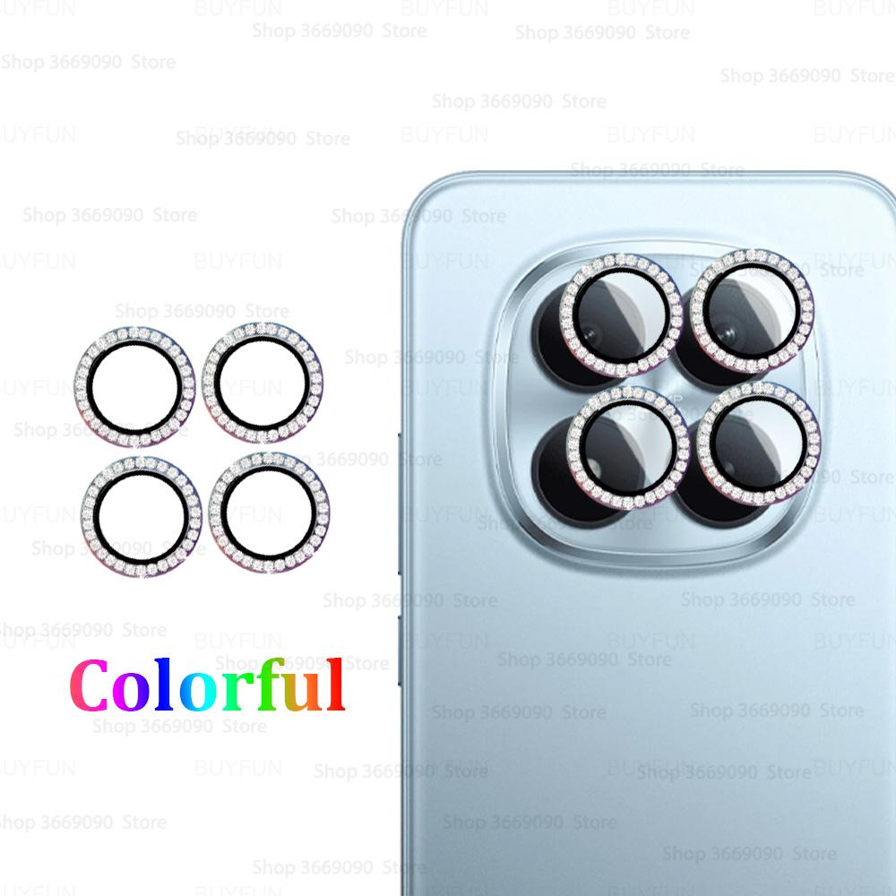 Metal Diamant Linsebeskytter Til Redmi Note 15 Pro Plus Note15 Pro+ 5G 3D Legering Kamera Ring Hærdet Glas Redmy Note15Pro 15Pro 4