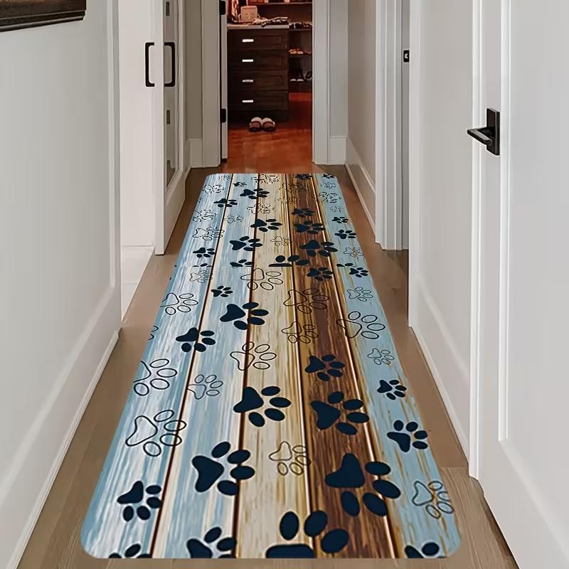 Tapijt Loopbaan Hond Poot Rechthoekig Tapijt Woonkamer Keuken Badkamer Vloermatten Slaapkamer Decoratie Tapijt Cadeau Vrienden