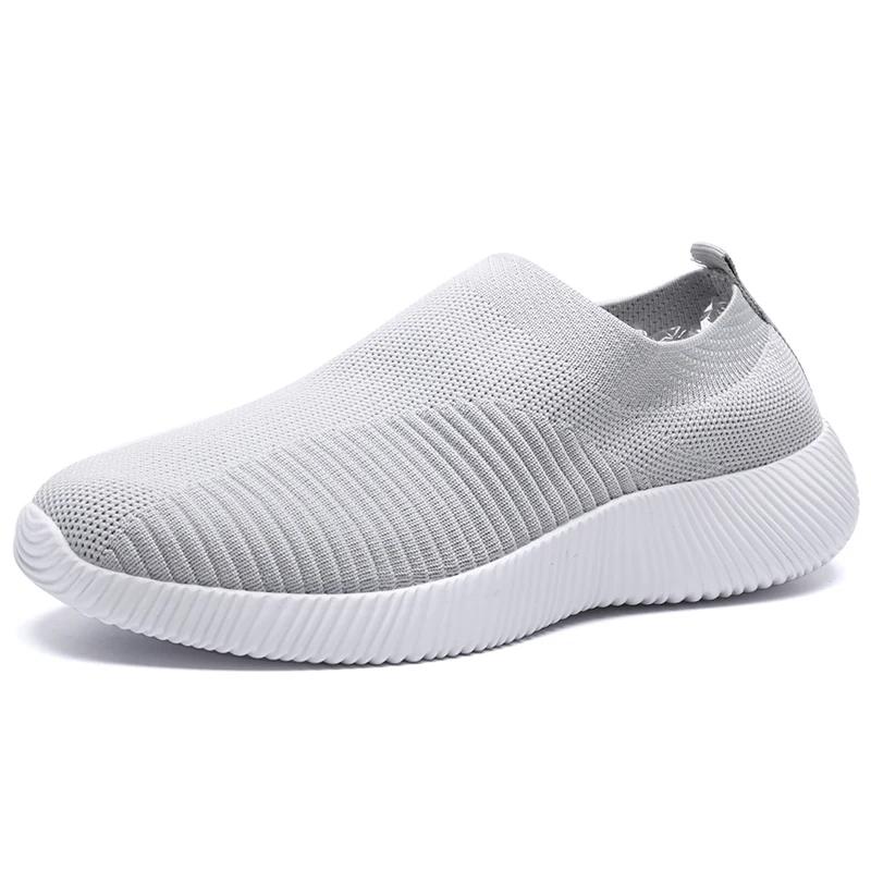 Fashion 2025 Breathable Mesh Platform Sneakers for Men Slip-on Soft Bottom Unisex Casual Shoes Super Light Comfort Couple Sports Shoes