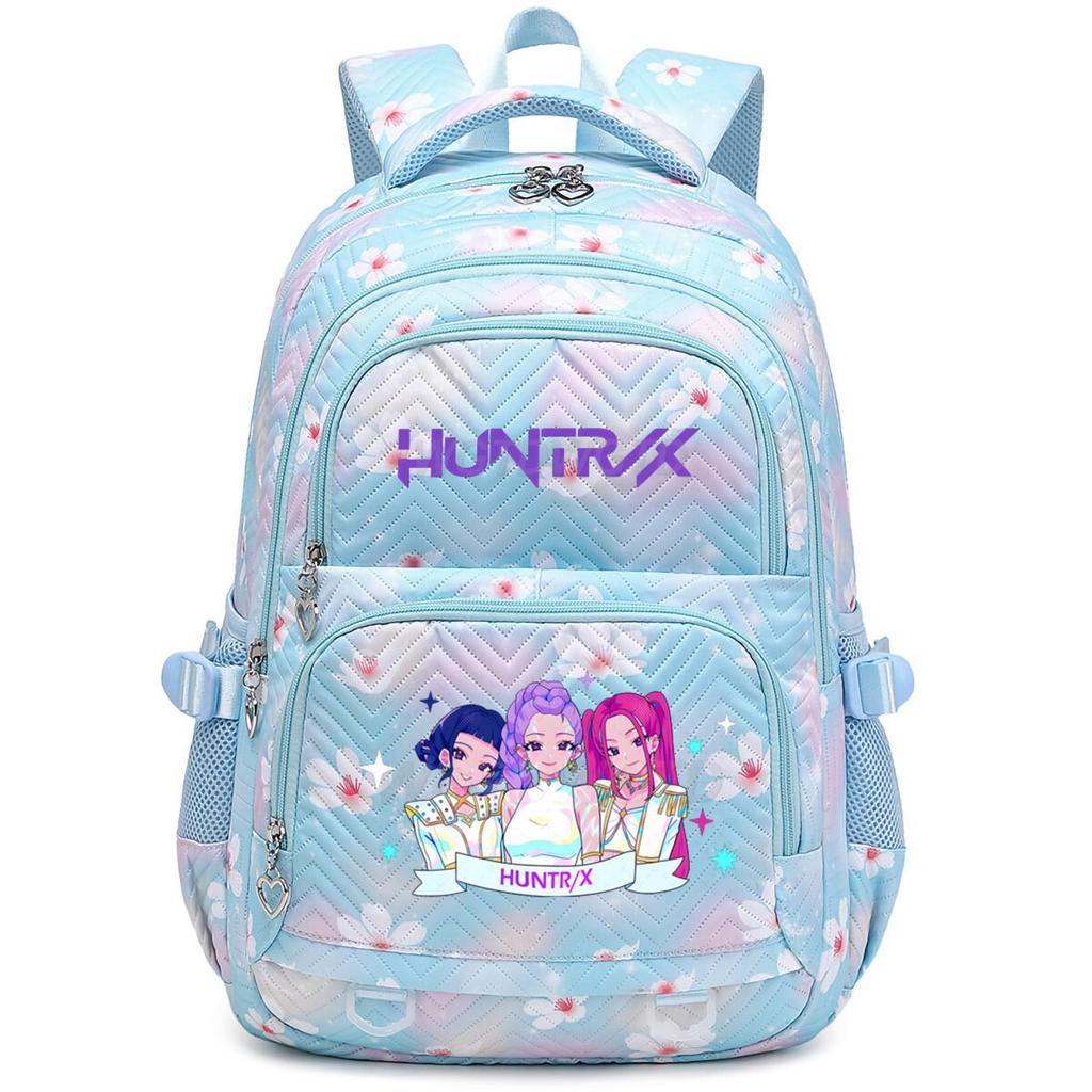 Animation Cartoon Printing Korean Version Trend Lightweight Backpack Women'S Large-Capacity Primary And Secondary School Student Schoolbag
