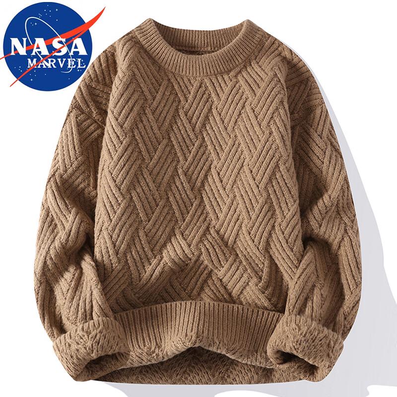 

NASA MARVEL Men s Casual Autumn/Winter Pullover Knit Sweater M
