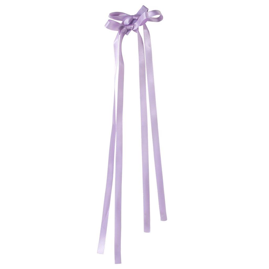 Ballet Style 4cm Bow Duckbill Hair Clip - Sweet Ribbon Hair Accessory