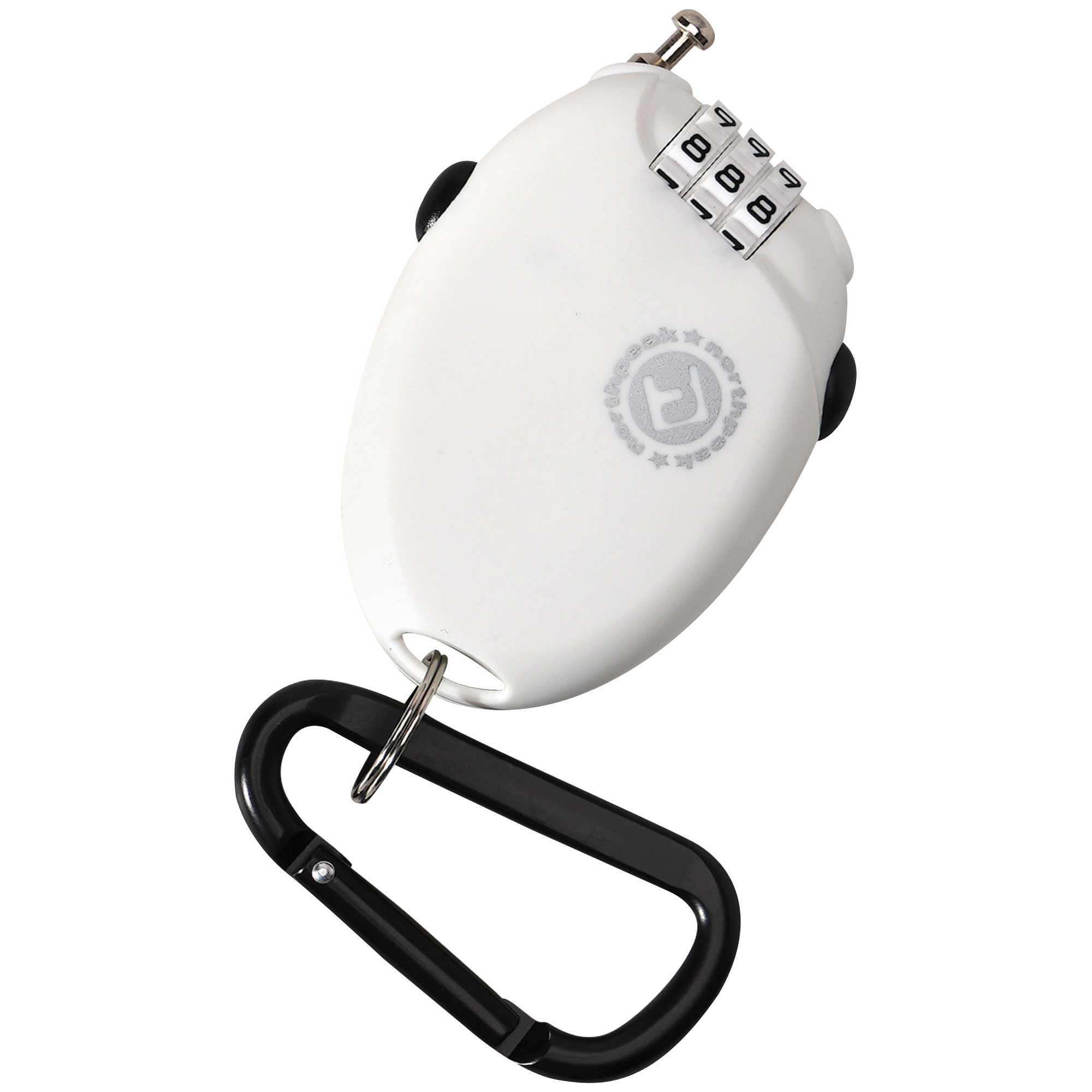 

North Peak NP-3327 WT Cable Lock with Dial, for Snowboards (Includes Carabiner, Maximum Cable Length 70cm)