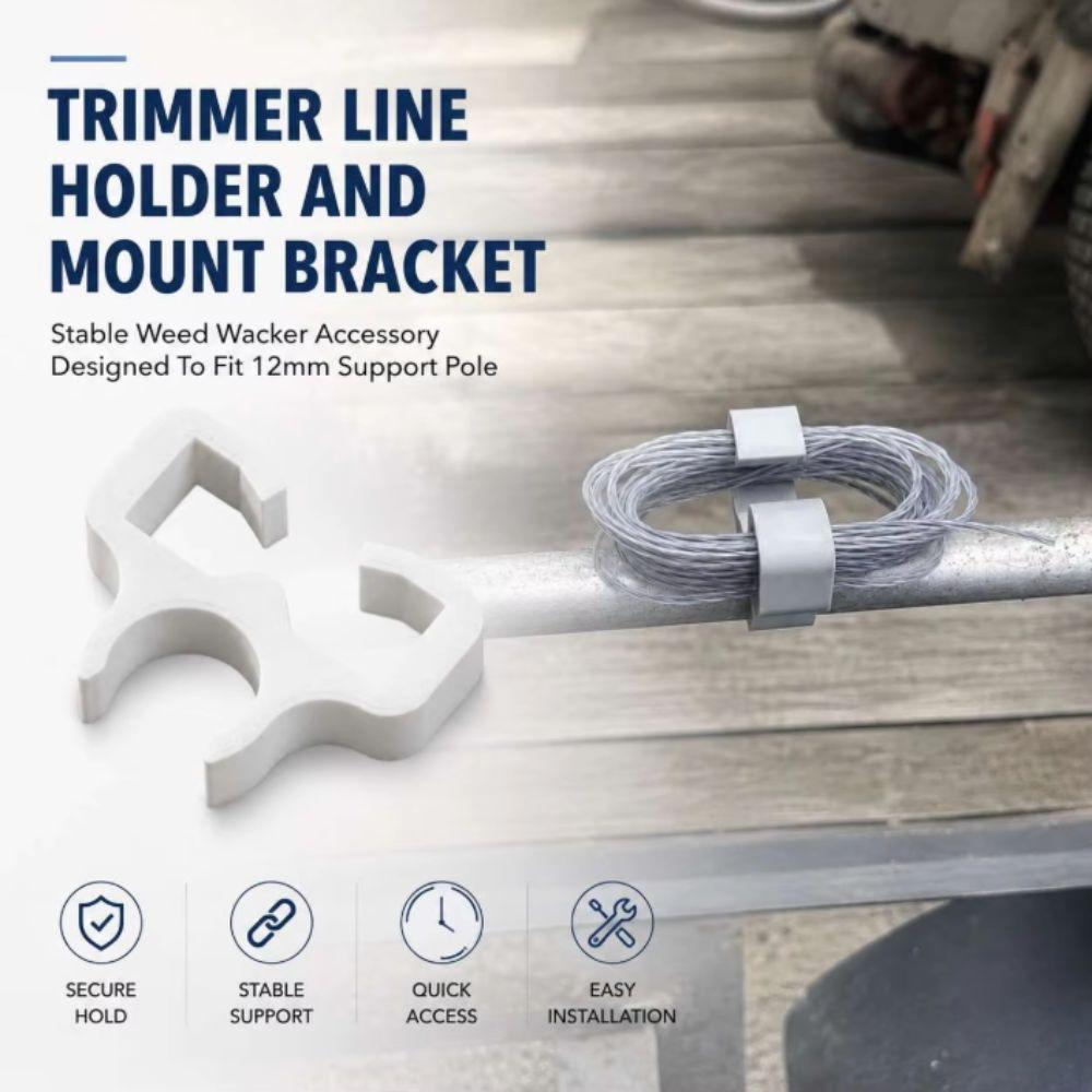 Stable Mount Bracket Professional Lawn Mower Shaft Accessory Trimmer Line Holder Landscaping Tool