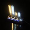 8LEDs Mini USB Light 3LEDs Warm White Book Light USB LED Lights Reading Book Lamp USB Night Light