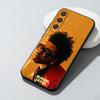 The W-Weeknd B-Bliding L-Lights Phone Case For Samsung Galaxy A73,A72,A71,A70,A52,A51 Others Soft Black Cover