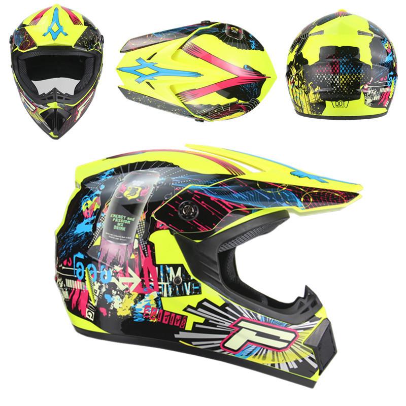 Cross-Border E-Commerce Off-Road Helmet: ATV, Mountain Bike, Downhill & Karting Helmet for Teenagers